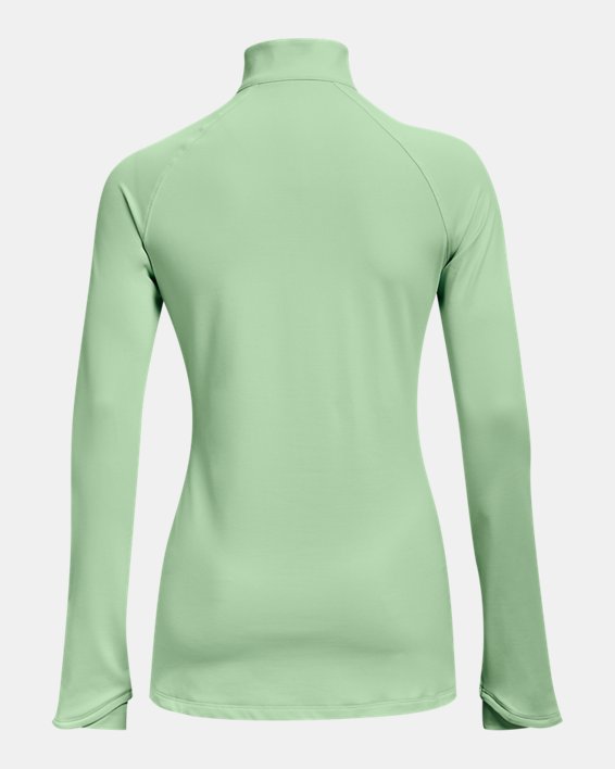Women's ColdGear® ½ Zip in Green image number 5